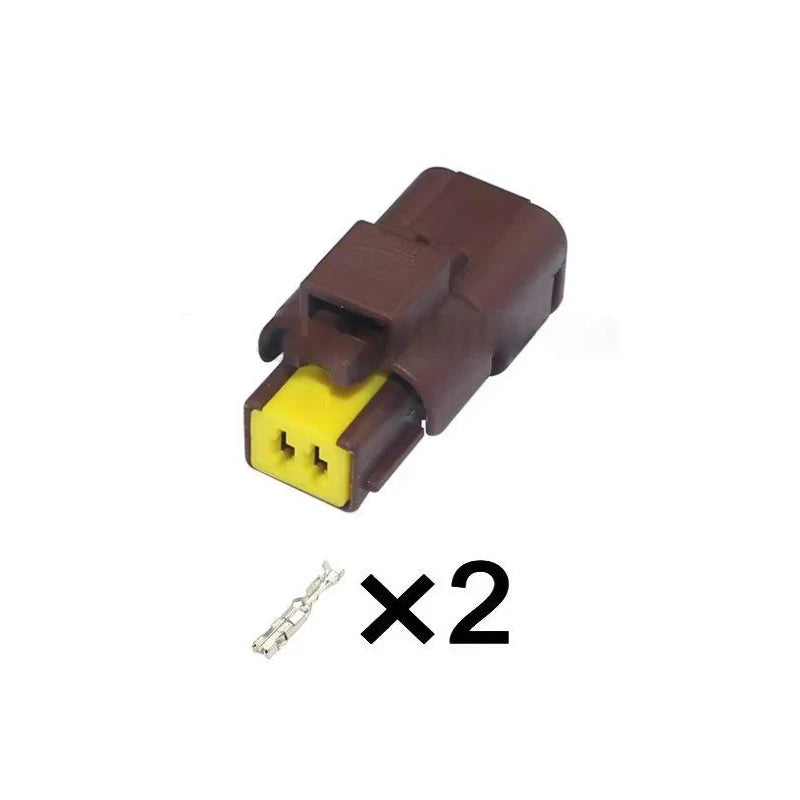 211PC022S1049 is suitable for the 2-hole wiring harness plug of the domestic Peugeot Citroen headlight transmission