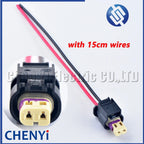 2 Pin Automotive sensor connector Fuel Injector harness Plug 07P973702 07P973702A 07P 973 702 07P 973 702A