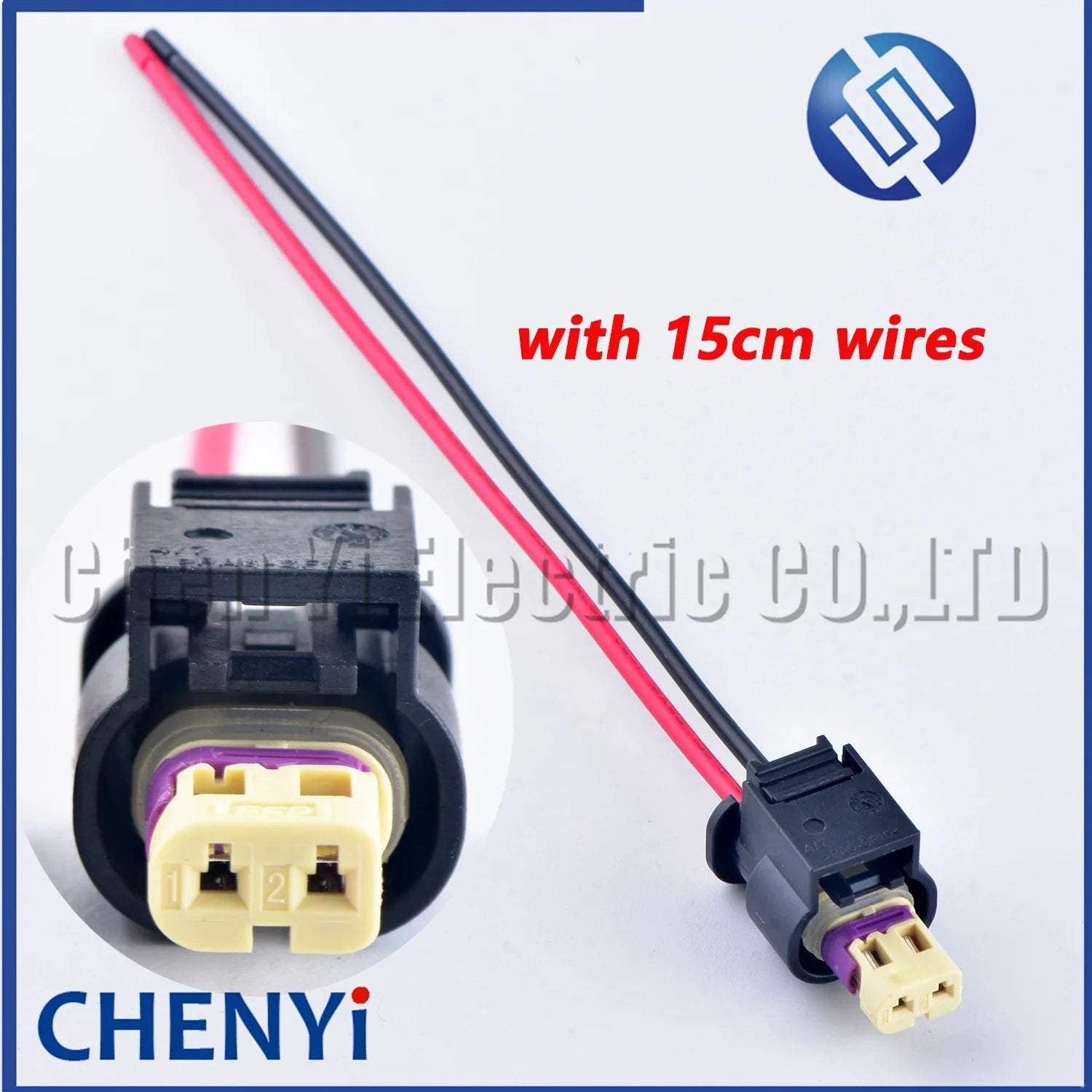 2 Pin Automotive sensor connector Fuel Injector harness Plug 07P973702 07P973702A 07P 973 702 07P 973 702A