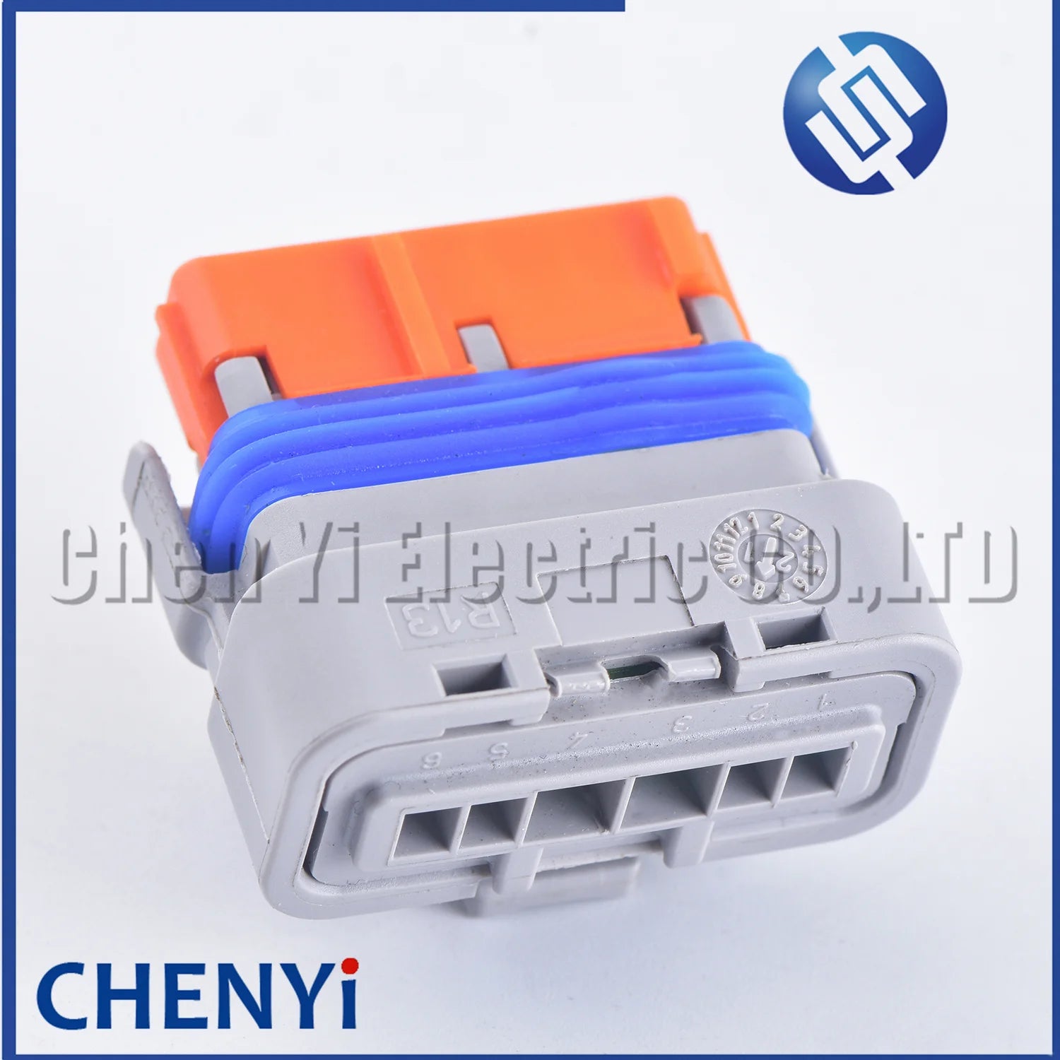 6 Pin 2B+4S Composite female automotive waterproof connector Throttle oil pump plug For Peugeot Citroen C4 C6