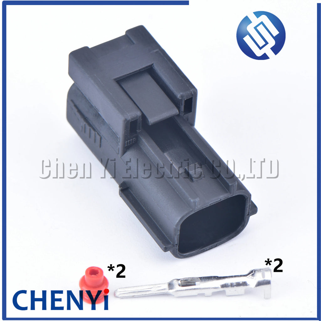 2 Pin 2.2mm Female or male Auto Electrical horn Plug Automotive Connector 35825-0211 6098-0137