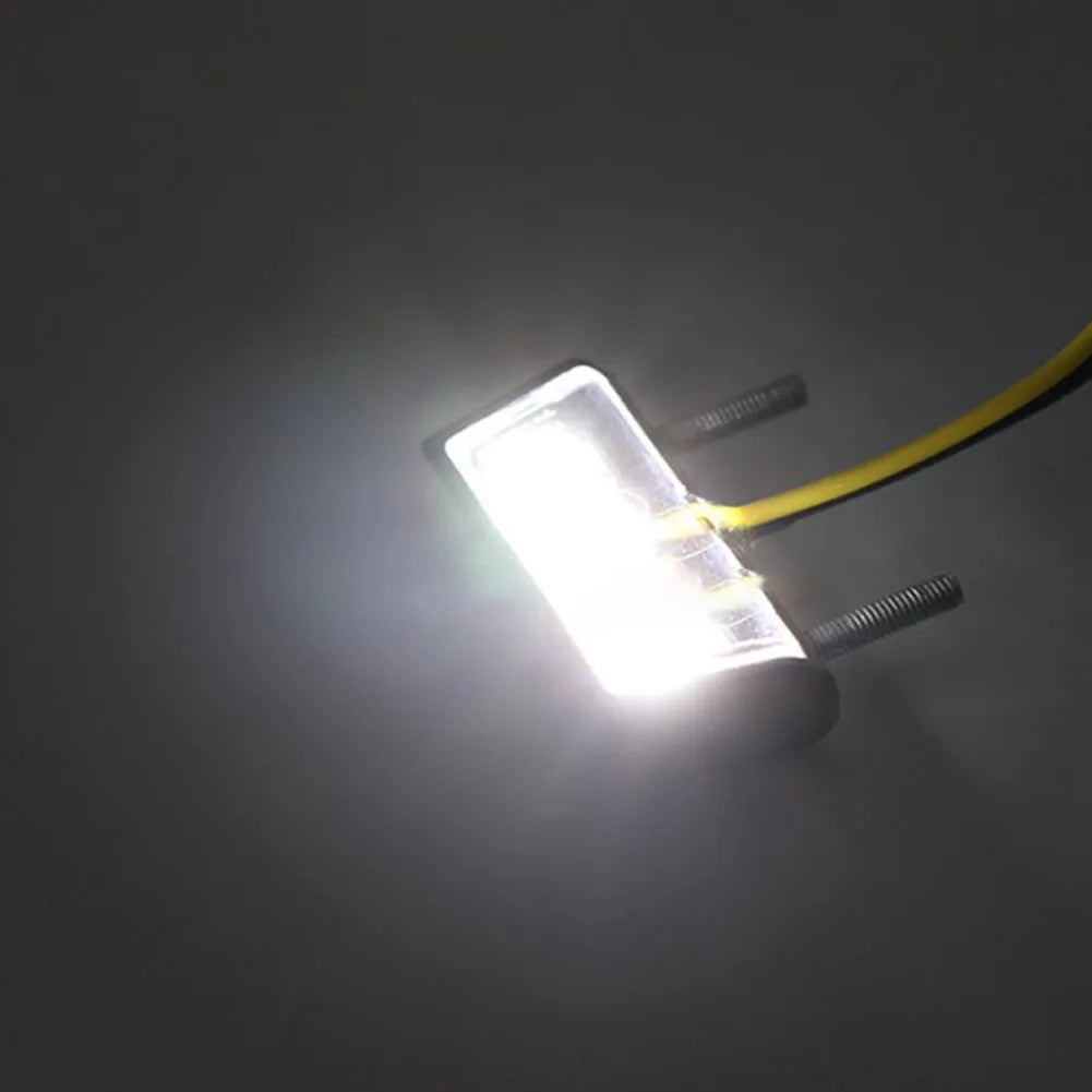 1pc Mini  Motorcycle LED License  Plate Light Motorbike LED  Rear Tail Number LED Motorcycle  License Plate Rear Tail Light