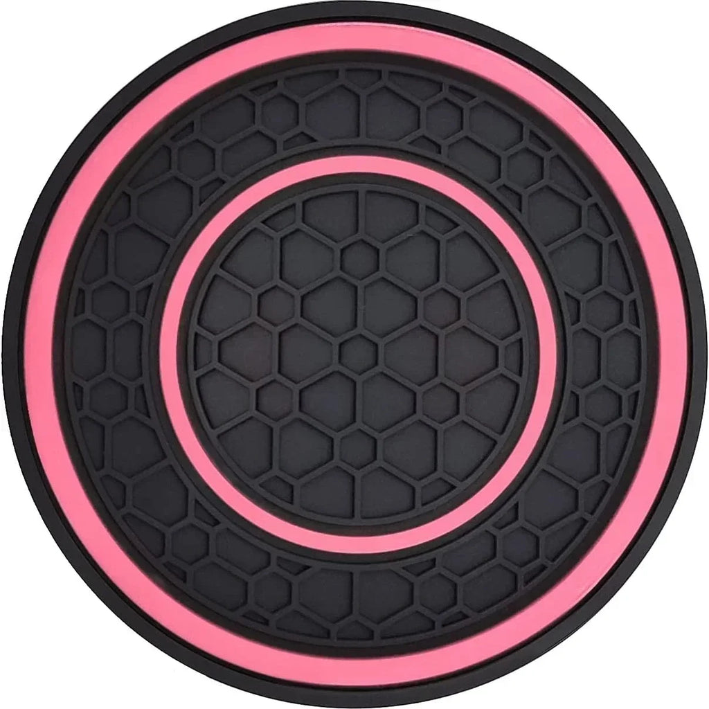 2pcs 7cm Non-slip Car Water Cup Pad Mat for Bottle Holder Coaster Auto Interior Anti-skid Cup Holders Amagi
