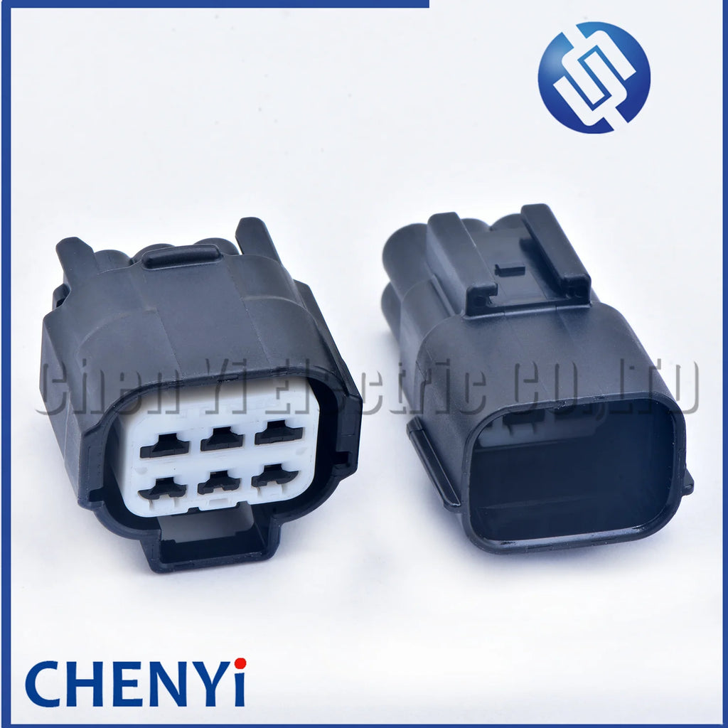6 Pin Automobile waterproof connector Headlamp fog lamp plug 6189-7535 6189-7534 For Chevrolet Sail Chang'an Auchan CS55 CS75
