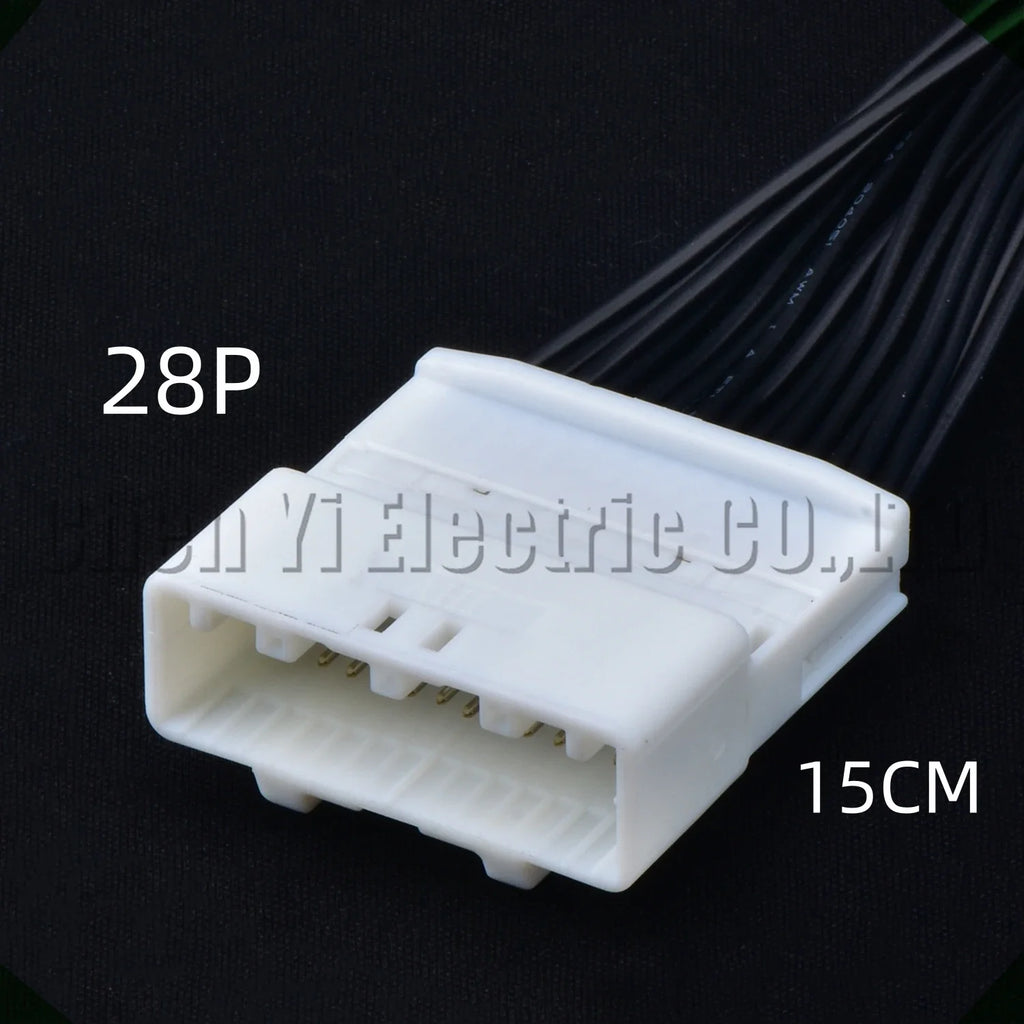 28-Pin Wire Harness Automotive multimedia navigation screen harness Connector
