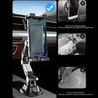 Magnetic Cup Holder Phone Mount for Car - Universal Phone Holder Stand, One-Hand Operation, Hands-Free Car Mount Holder Amagi