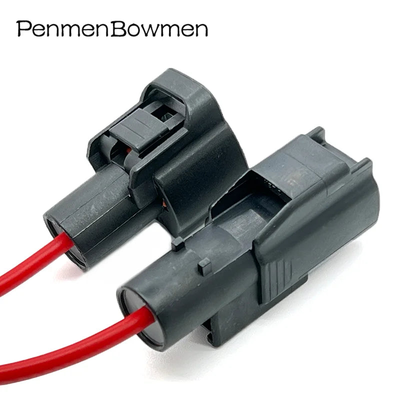 1 Set 1 Pin Car High Current Fan Electrical Connectors Waterproof Female Male Wire Harness Plug MG650943-5 MG640944-5 For KIA