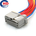 2 Pin Connector Series Female Connector Cable Plug Motorcycle Electrical Harnesses Wiring Harness MX34C24SFA