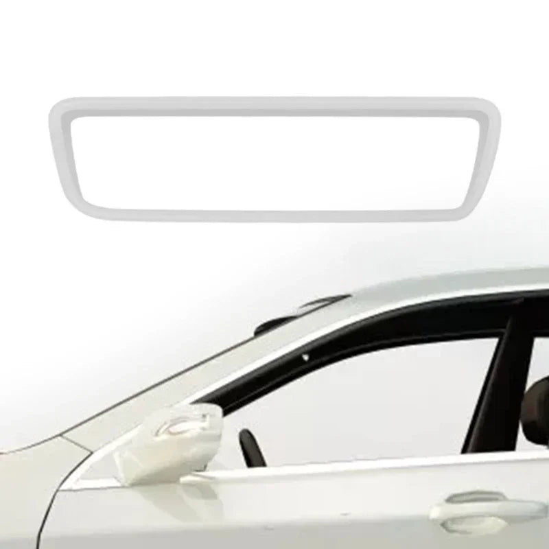 For Tesla Model 3/Y Car Interior Rear View Mirror Protective Case Rearview Mirror Silicone Protective Frame Accessories Amagi
