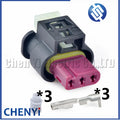 3 Pin Auto waterproof connector Parking Sensor PDC Wire harness Plug A0225452626 A 022 545 26 26 805-121-504