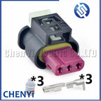 3 Pin Auto waterproof connector Parking Sensor PDC Wire harness Plug A0225452626 A 022 545 26 26 805-121-504