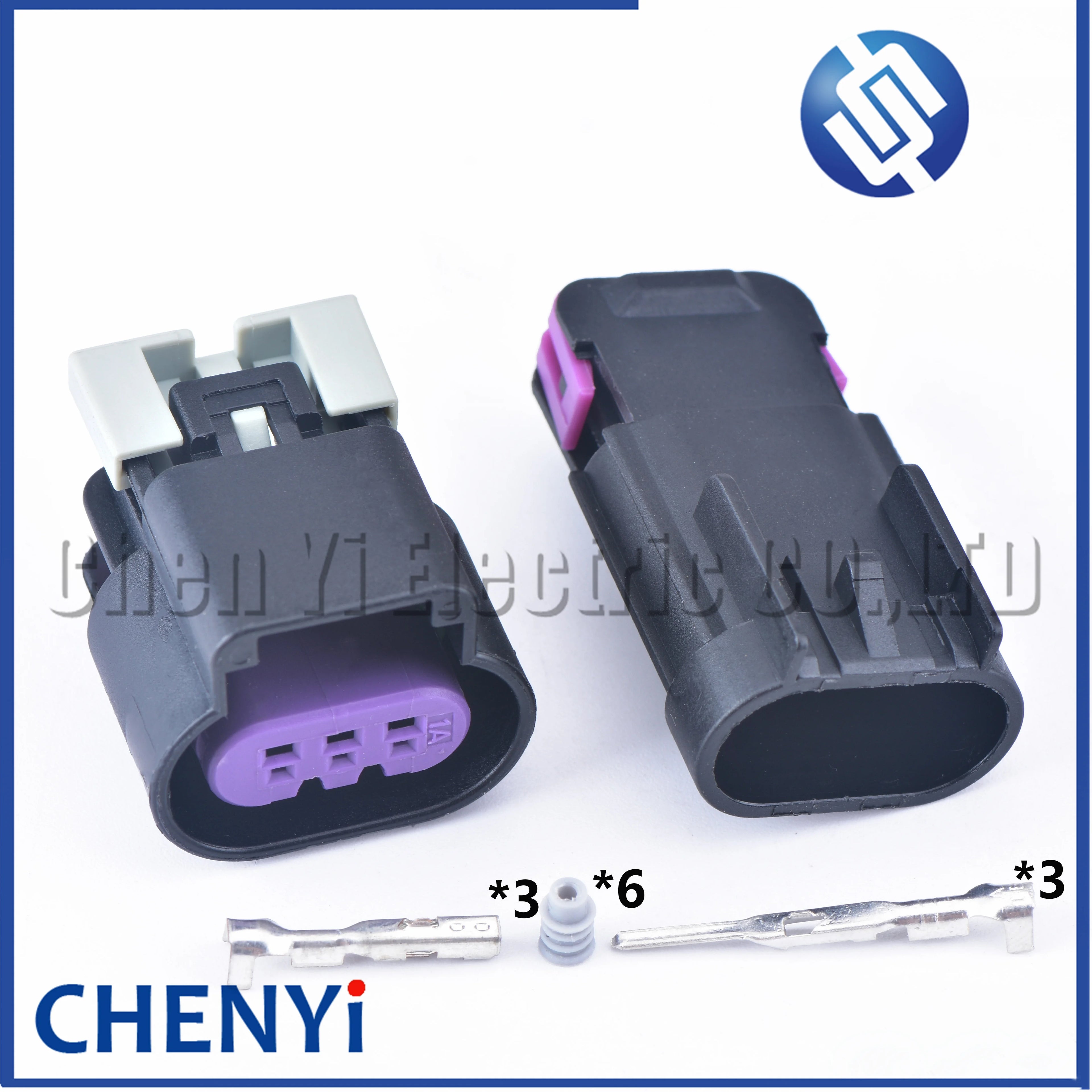 3 Pin Auto Waterproof Wiring Harness Connector Socket Electric Oil Pump Plug 15326808 13519047 15326813 For GT 150 with wires