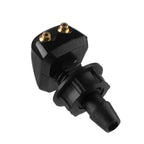 2PCS Universal Front Windshield Washer Wiper Nozzle Sprayer Sprinkler Water Spout Outlet For Toyota Mazda Hyundai Car Accessorie