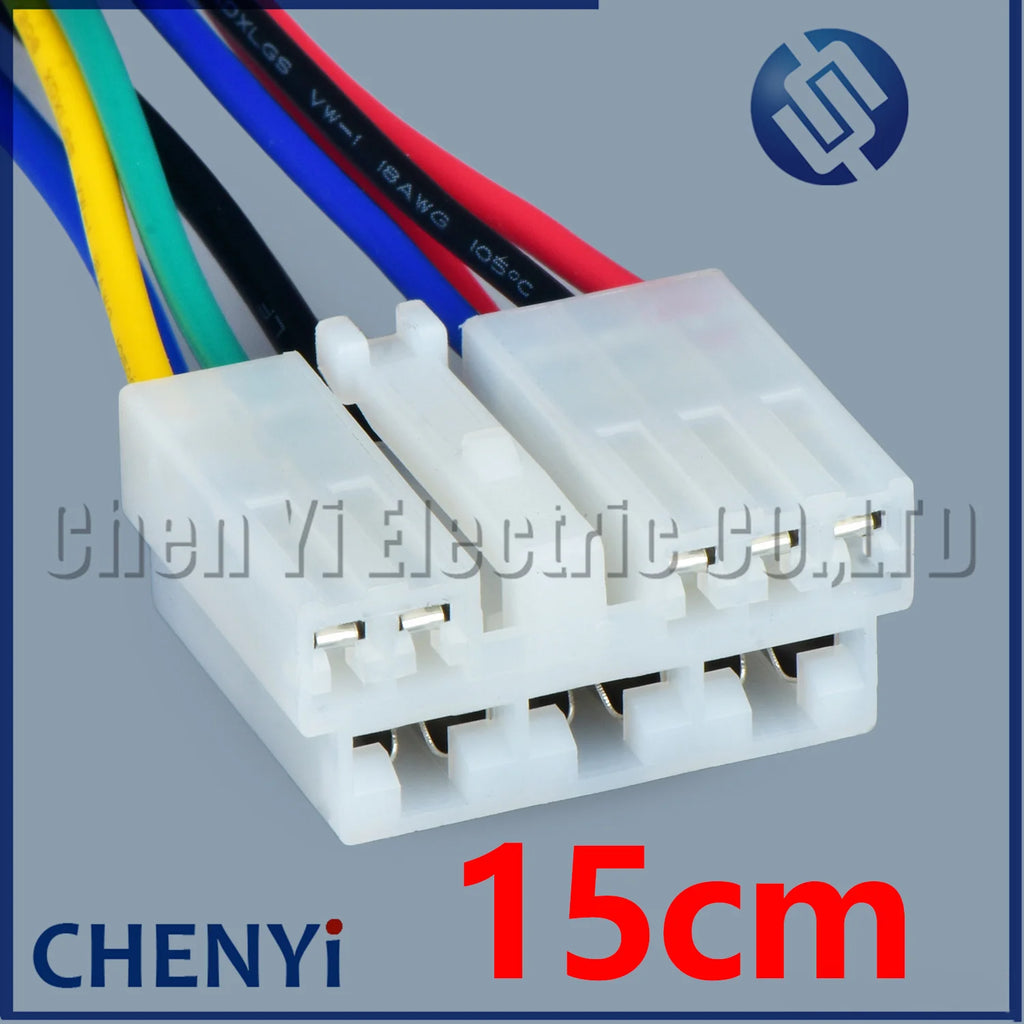 8 Pin Automotive connector Air conditioning control panel switch Wire harness plug with Pin CY000863-2.0-6.3-21 90980-10463