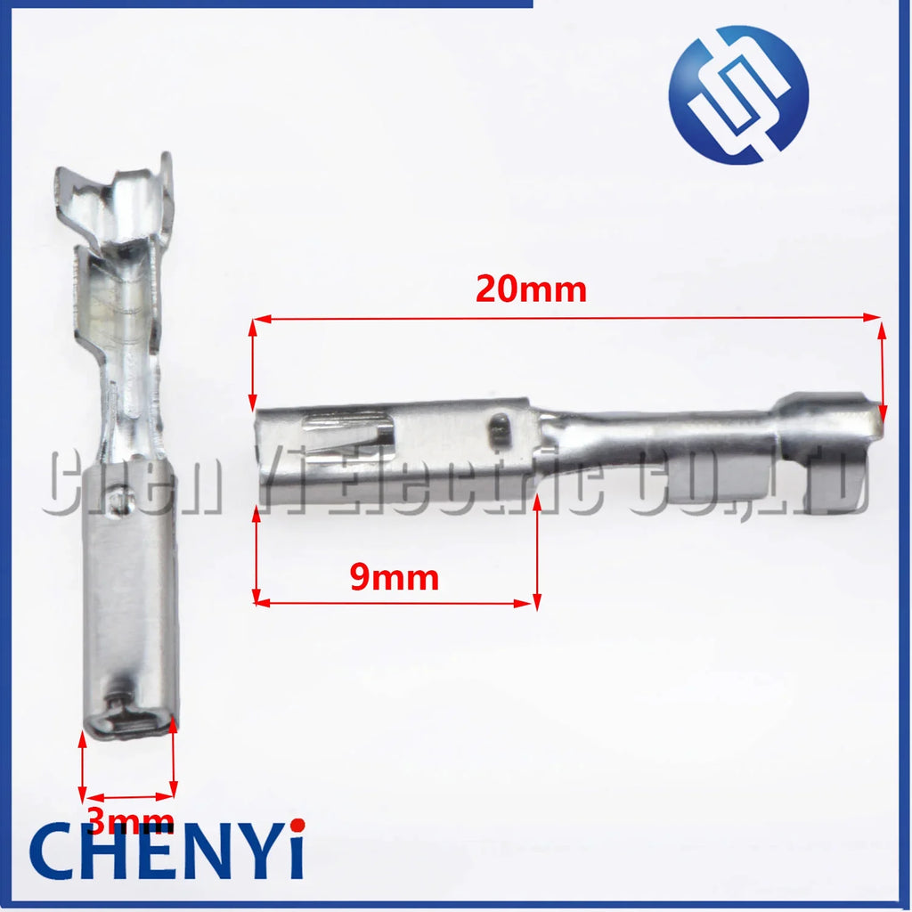 50 Pcs Female or male Wire Crimping Terminal Brass tin plating Splicing Pins 0.5-1.0mm² 12147302 12147300 12147299