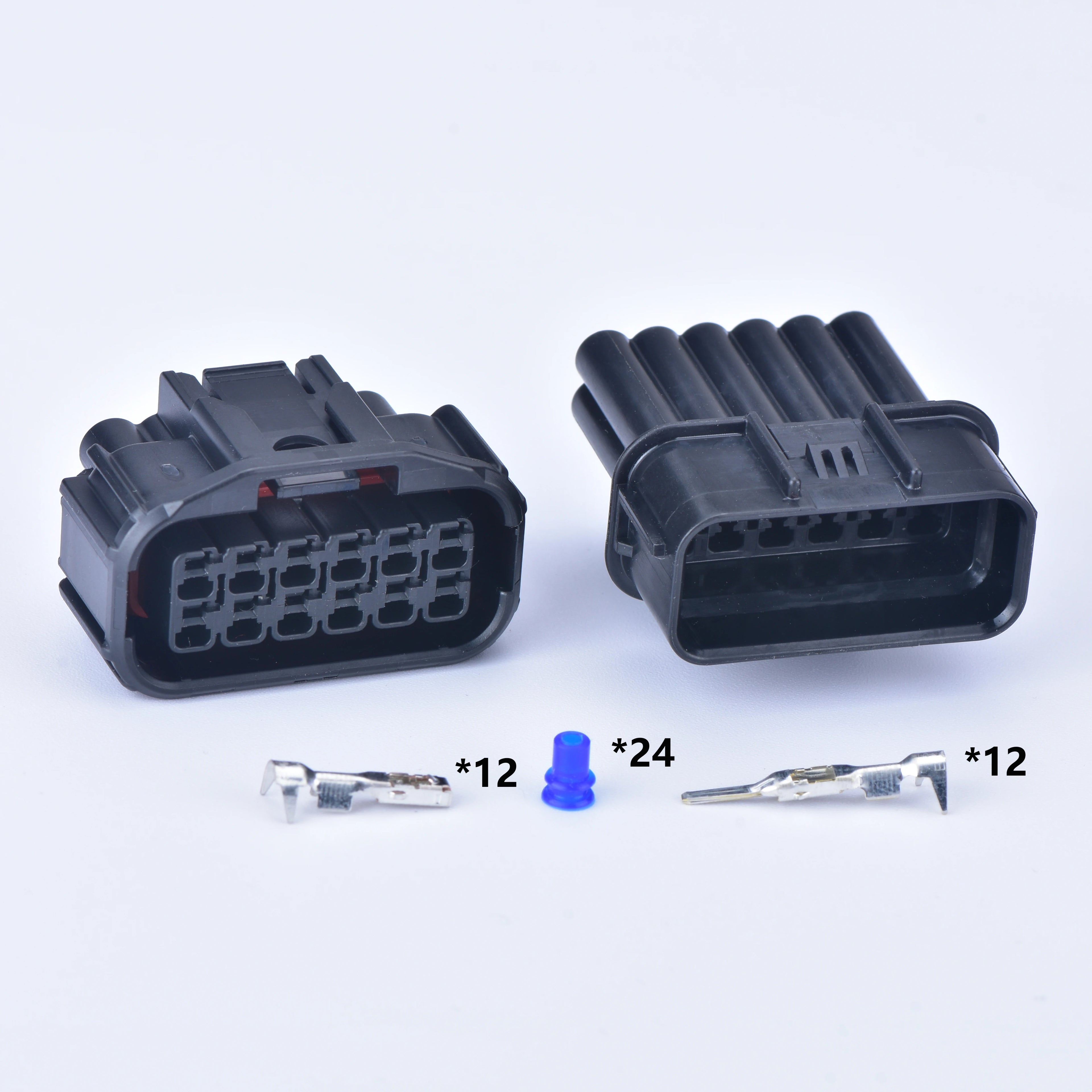 12 pin car waterproof auto connector male or female LED Fog Light Wire Socket Connector 6181-6784 6189-7410 For Honda