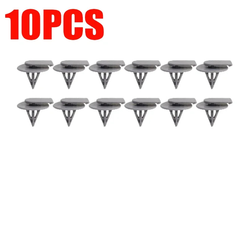 10/50pcs Car Fender Plastic Rivet Clip Car Wheel Arch Trim Clips Fastener Portable Plastic Rivet Glue Clip for BMW Mini R50 R53