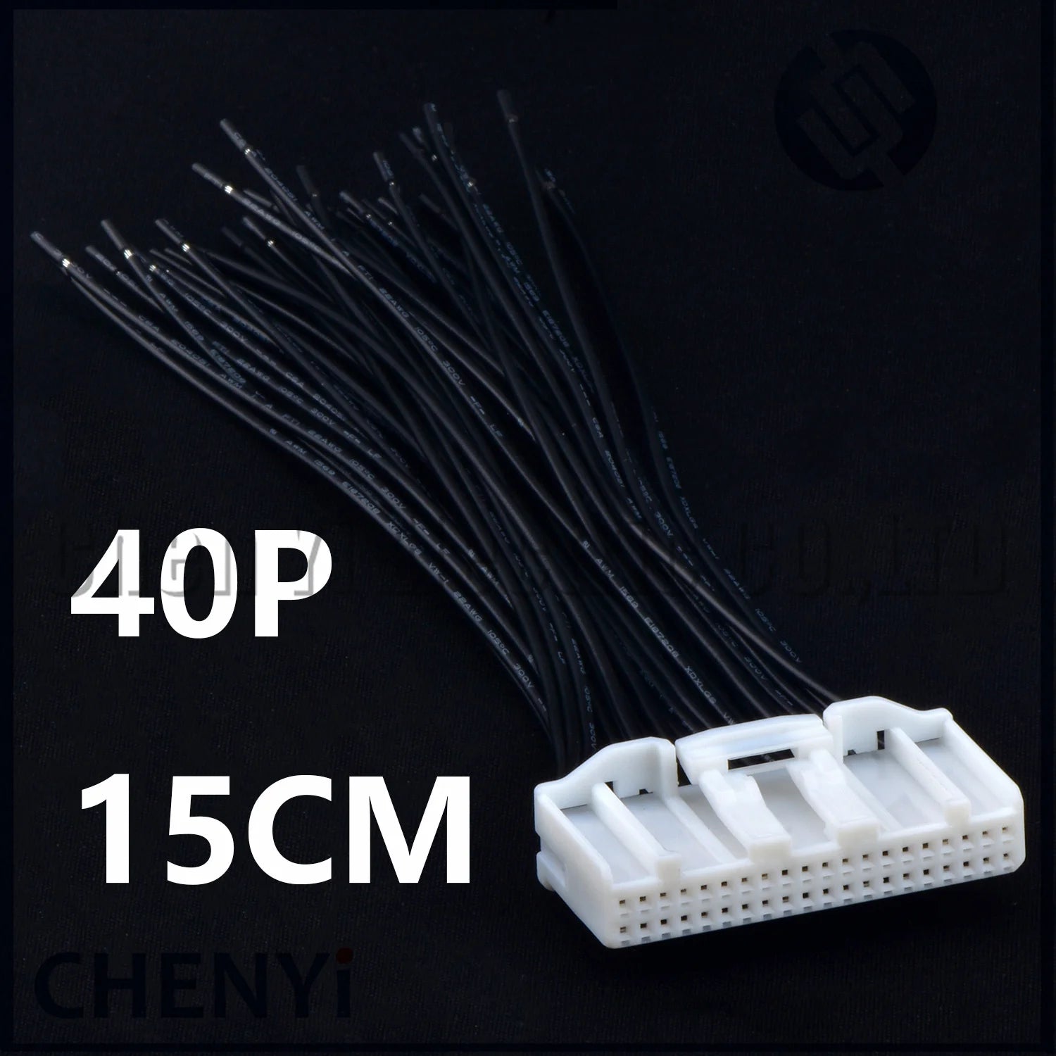 40 Pin Automotive Navigation screen CD multimedia host Wire harness Plug Connector 1674312-1 1318389-1 For Toyota Nissan