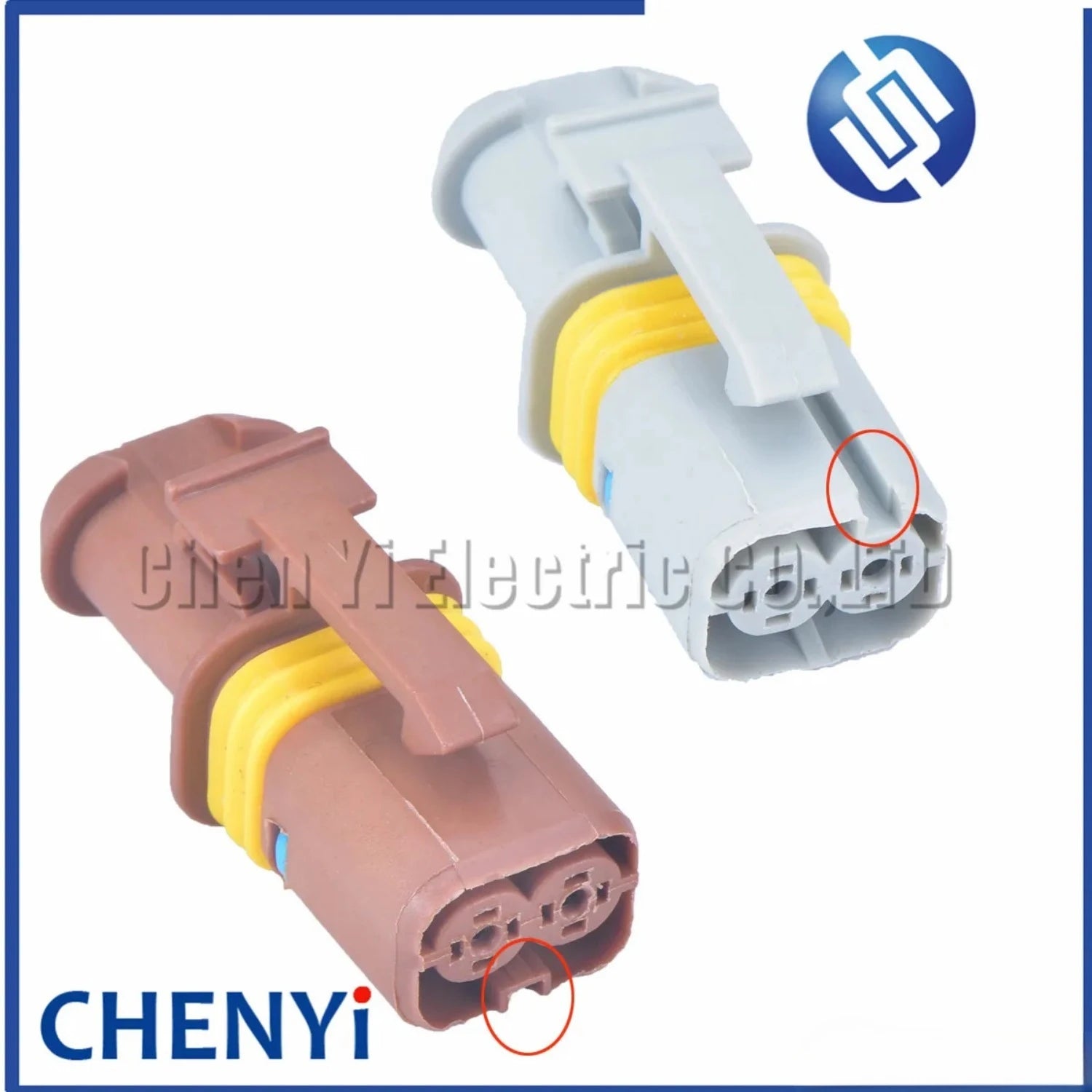 1 set 2 Pin Waterproof Connector 18286000002 Electrical Connectors Sealed Automotive Female 18286.000.002 Light Socket