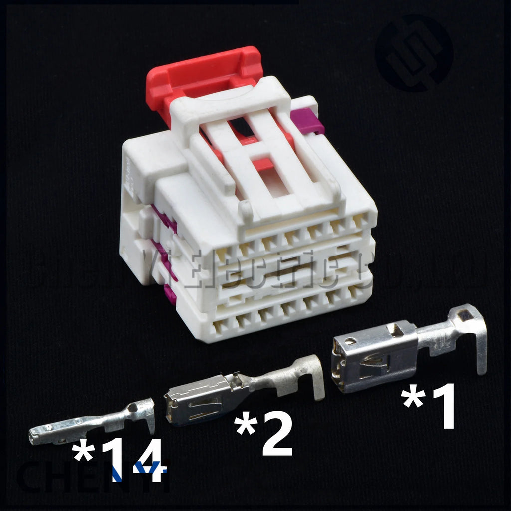 17 Pin Automotive Power Seat switch Connector Car seat heating module Wire harness Plug 8K0972483 4F0972575 A/B/C/D/E/F/G