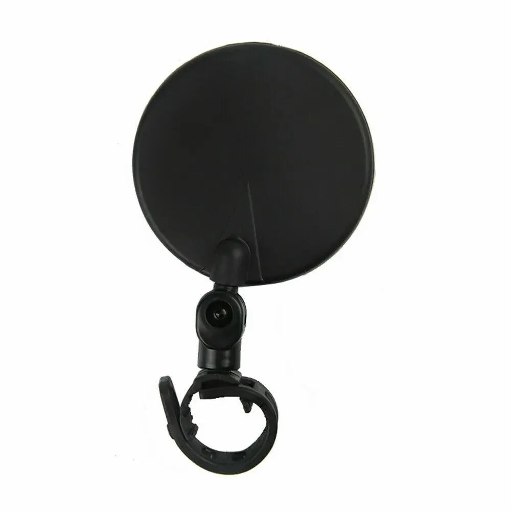2pcs Adjustable Rotate Bicycle Auxiliary Rearview Mirror Handlebar Mount Wide-Angle Convex Cycling Rear View Mirrors Accessories