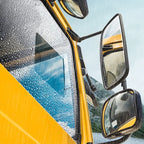 1-4PCS Car Side Window Rearview Rain Film Anti-Fog Rain-proof Car Window Mirror Waterproof Sticker Films Decals Rain Proof Films