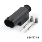 1-967570-3 968405-1 For BMW Sensor reversing Radar wiring harness plug 2p connector with terminal 1-967644-1