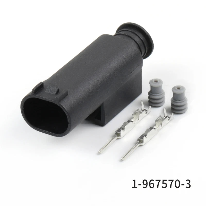 1-967570-3 968405-1 For BMW Sensor reversing Radar wiring harness plug 2p connector with terminal 1-967644-1