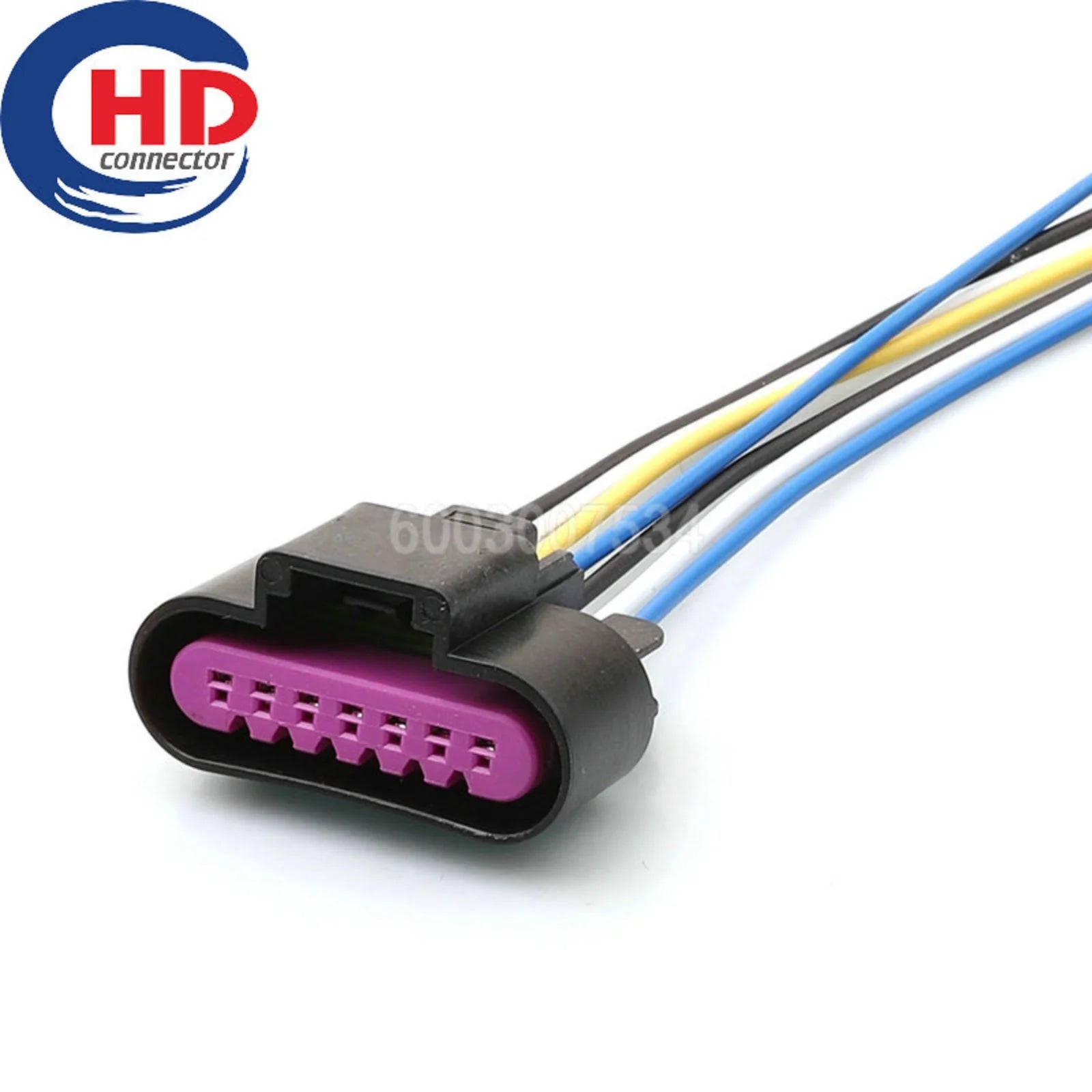 7 Pin Connector Waterproof 1.5mm Series Female Connector Motorcycle Electrical Harnesses Wiring Harness 13604541