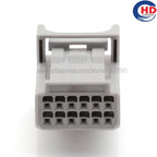 6pin auto waterproof electric plastic wire harness connector 1717106-3/90980-12F71