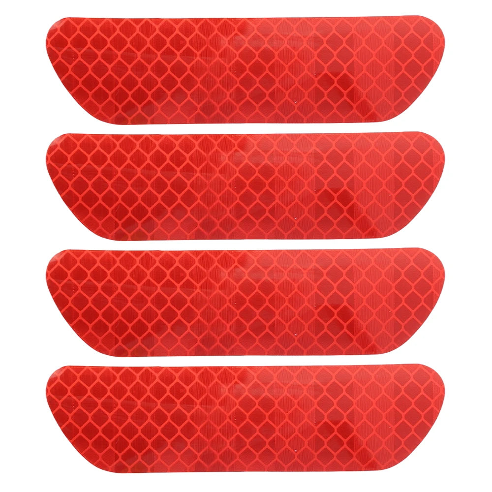 Car Door Reflective Sticker Safety Auto Door Opening Warning Reflector Tape Auto Accessory Exterior Interior Reflector Sticker