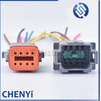8 Pin Auto Waterproof Connector DT06-8S DT04-8P Automotive Electrical Wire Harness pigtail Plug For Deutsch DT series