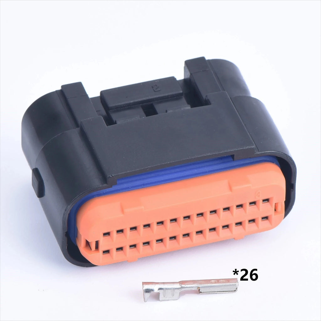 26 pin Waterproof wire plug connectors for automobiles,ECU auto connector including pinss MX23A26XF1 MX23A26SF1 For Honda