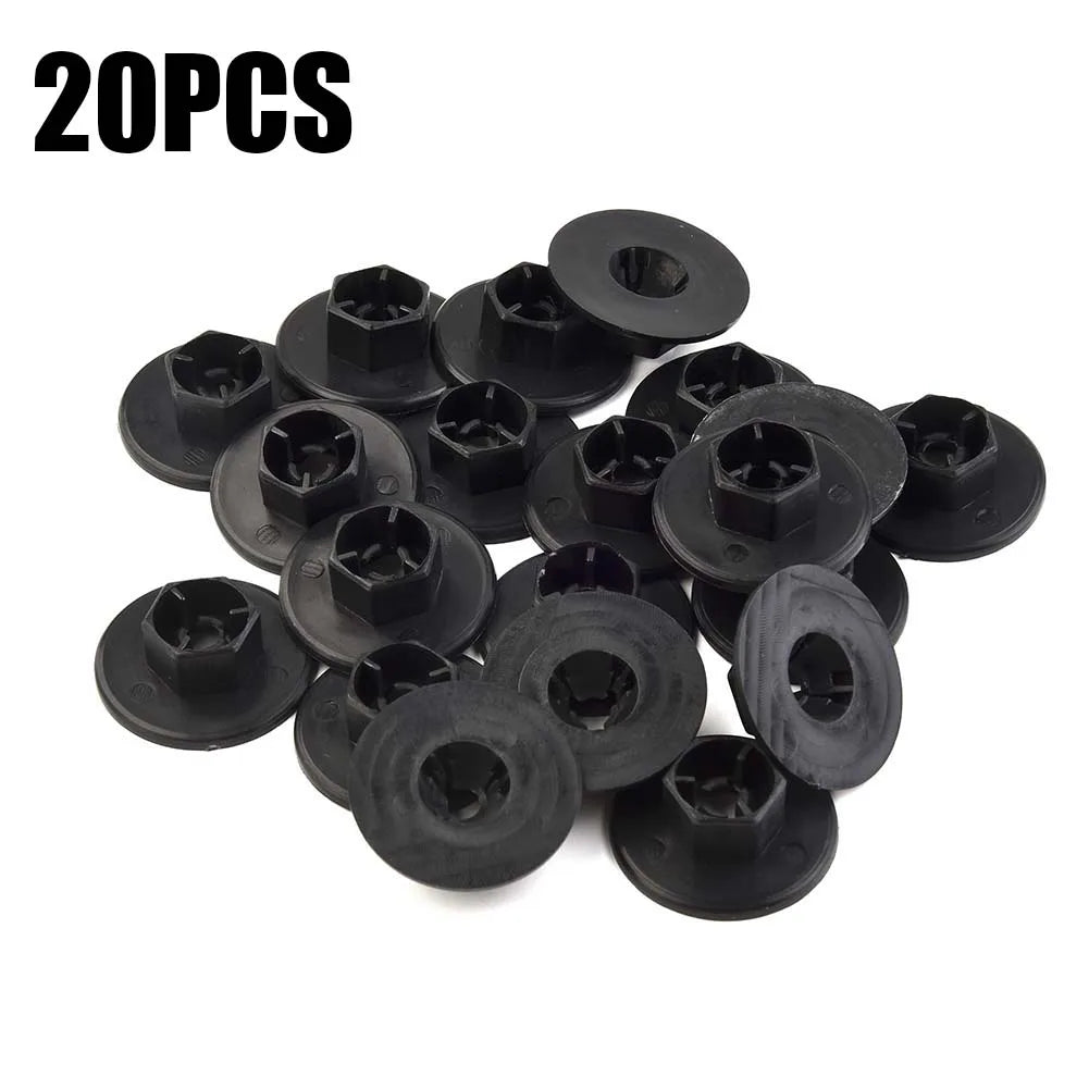 20Pcs Wheelhouse Fender Liner Nut Grommet 84145-26000 For Hyundai For Kia Car Fender Liner Mud Guard Nut Plug