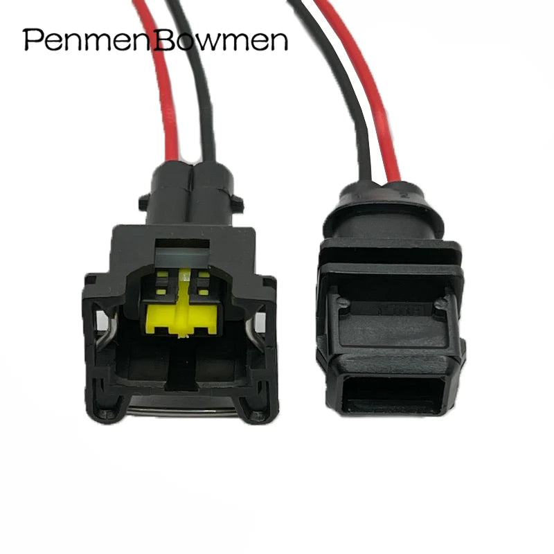 1 Set 2 Pin Car Water Temperature Fuel Injector Ignition Coil Electrical Cable Connectors Wire Harness Plug 368354-1 1928402448