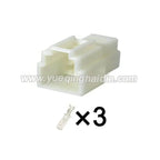 7122-2237 auto Waterproof cable connector 3 pin automotive Plug famale male socket