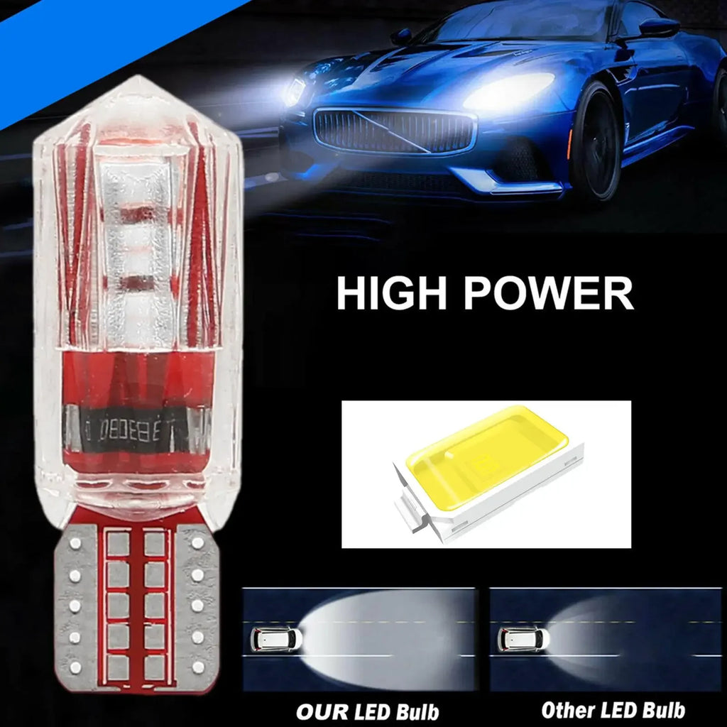1pc Universal Car Replaceable T10 Running Lights Width Lamp Car License Plate Light Headlight Bulbs Car Light Accessories Amagi