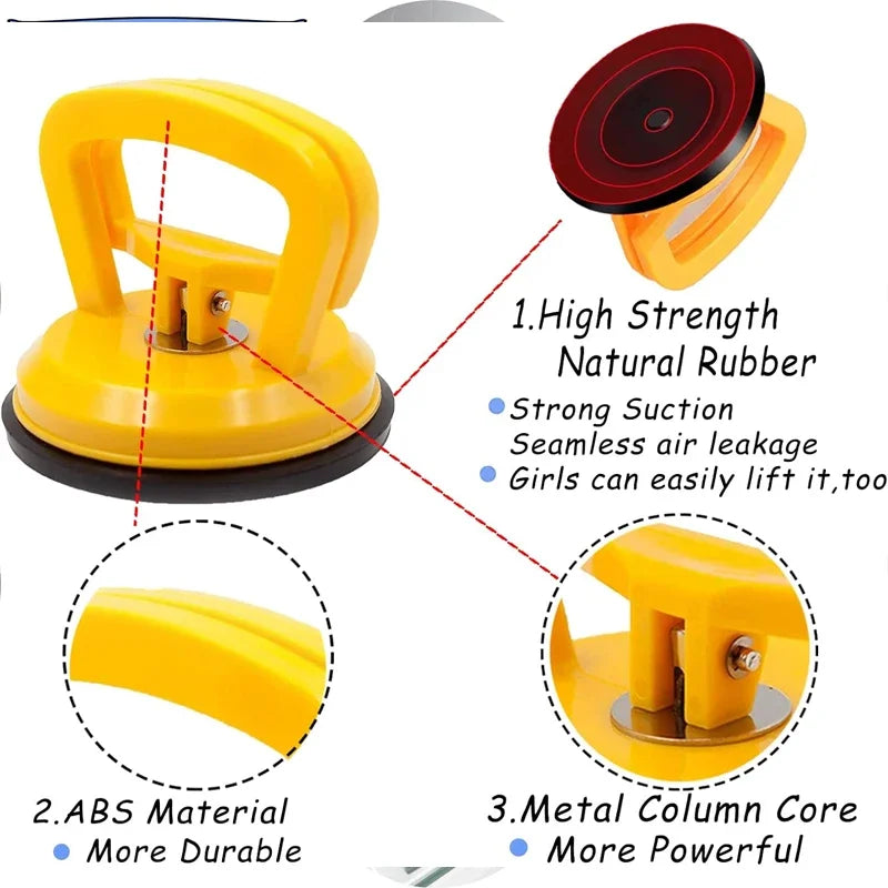 Car Dent Removal Handle LifterPowerful RemoverSuction Cup Puller And Paintless Repair Kit For Body DentGlassTiles Mirror Tools