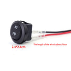 10/1Pcs Round Rocker Switch ON/Off SPST 2Pin Latching Toggle Switch Snap Boat Car Round Switches Pre-Wired 6A/250V 10A/125V