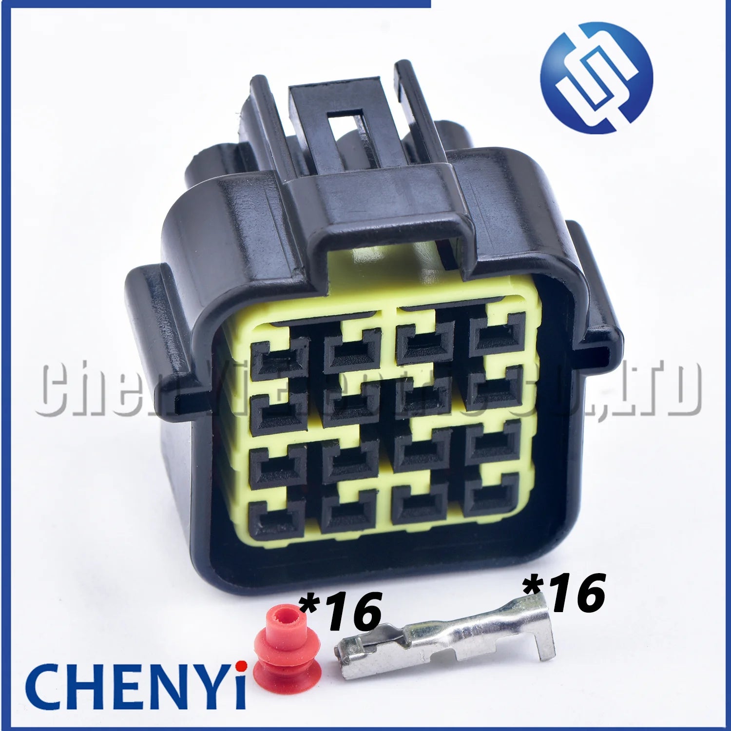 16 Pin Black Furukawa Sealed Waterproof Electrical Auto Wire Harness Connector Plug FW-C-16M-B FW-C-16F-B For motorcycle