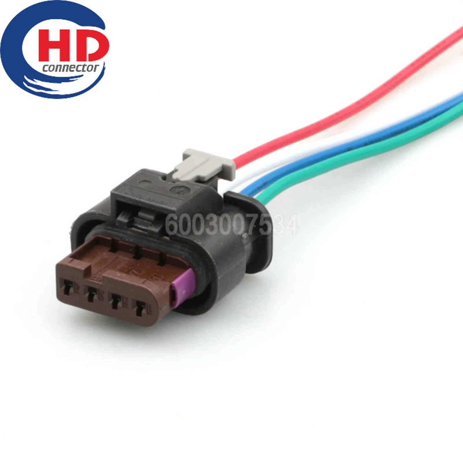 4 Pin Connector Waterproof 1.2mm Series Female Connectors Motorcycle Electrical Harnesses Wiring Harness 4H0973704B