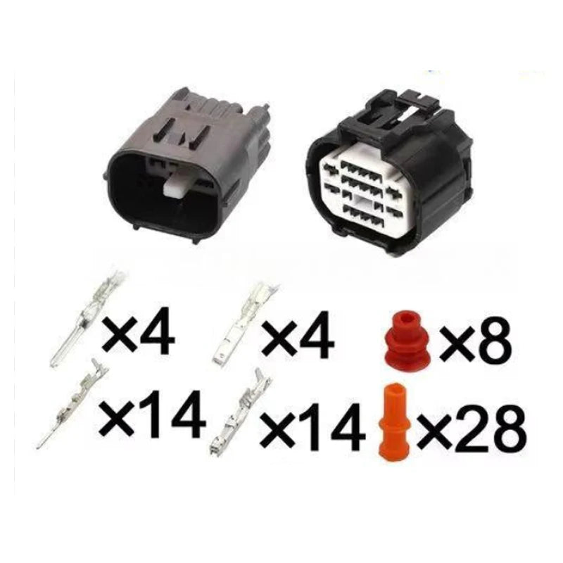 6188-5910/6188-5911 is suitable for the front and rear bumper radar probe wiring harness plug of the GAC Trumpchi BYD Ideal head