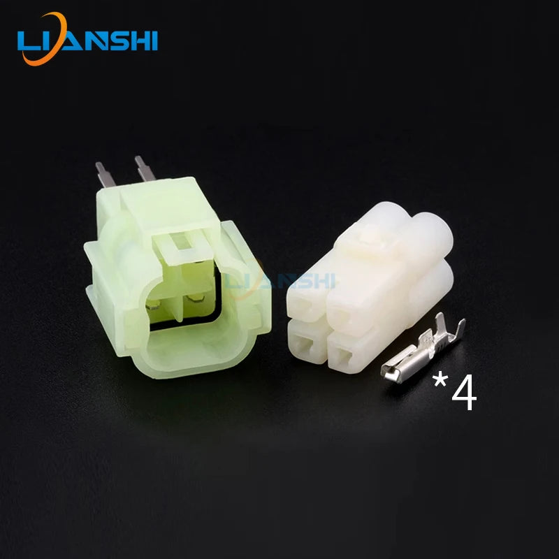 5set 6180-4331 for automotive oxygen sensor motorcycle ignition connector 4p plug fitting terminal DJ7041-2.3-11/21