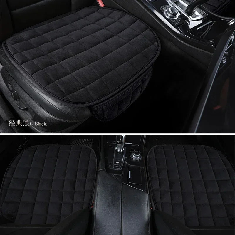 Car Seat Cover Winter Warm Cushion Anti Slip Universal Front Chair Breathable Pad for Vehicle Auto Car Protector Amagi