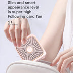 Foldable Mini Fan Portable Desk Fan with Phone Stand USB Rechargeable Handheld Fan for Outdoor Travel Camping Hanging Neck Amagi