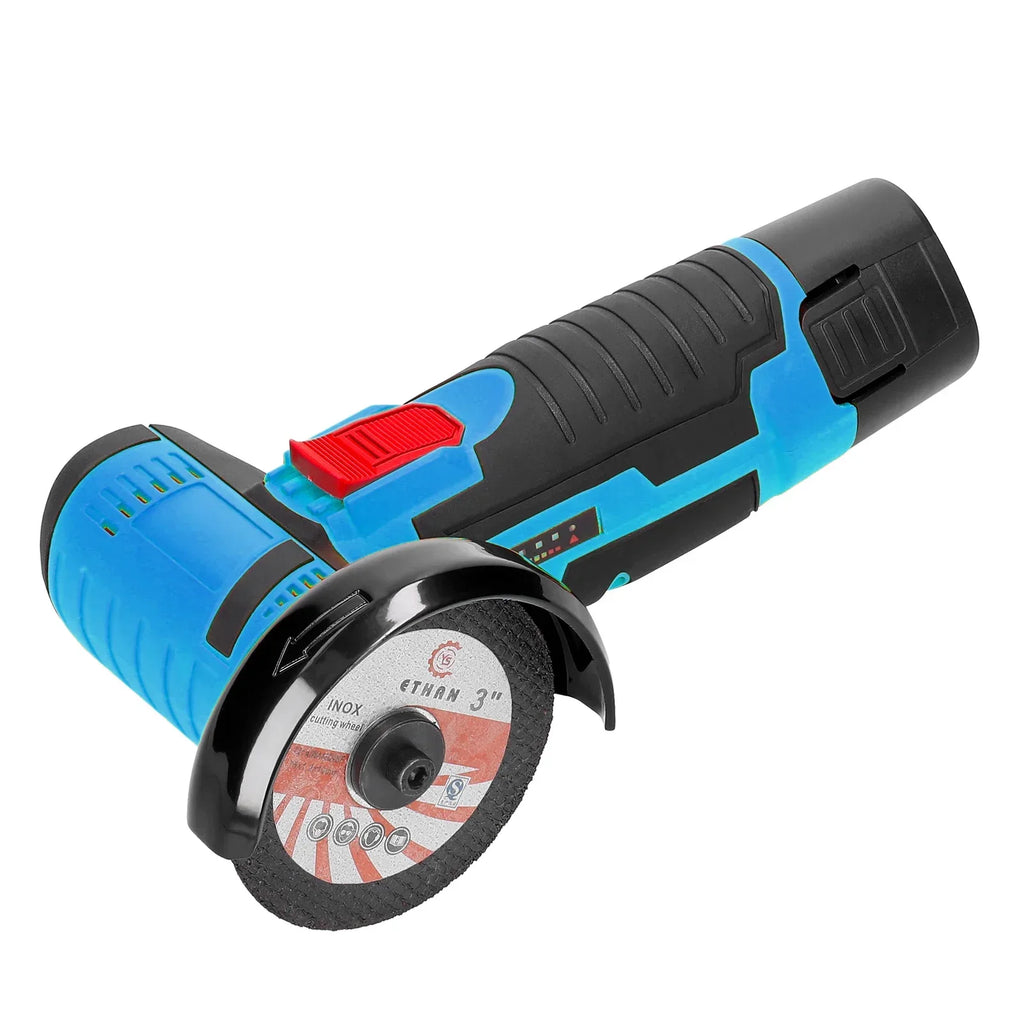 12V Cordless Electric Angle Grinder 19500rpm Lithium Battery Mini Polishing Grinding Machine Diamond Cutting Power Grinder Amagi