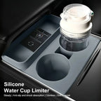 Premium Cup Holder Insert Secure Fit for Model Y/3 Center Console Round Slot Cover with Enhanced Interior Style Tools Amagi