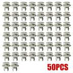 50Pcs Car Trim Panel Lining Clips For T4 T5 Door Panel Holder Grey 701867299 Plastic Holder Clip Car Interior Clips