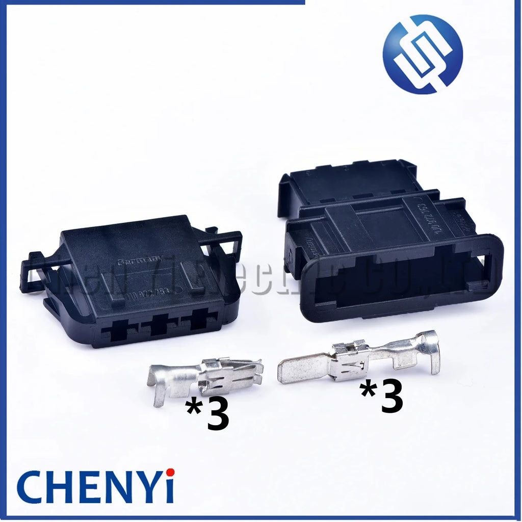 3 Pin male or female Automotive connector Blower resistor plug 1J0972753 1J0972763 1J0 972 753 1J0 972 763