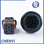 8 Pin Male or Female Waterproof Automobile Connector Electronic Plug 132008-001 132008-000 With Pins